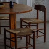 Set of 6 'Folkestole' J39 dining chairs by Børge Mogensen in oak, FDB Møbler, 1950s.