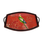 Plateu fixé sous verre