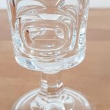 Ensemble de verres en cristal années 70