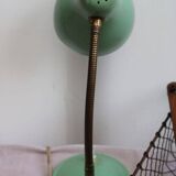 Metal casserole lamp