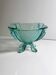Art Deco Footed Glass Bowl by Stölzle Austria - 1930s