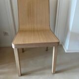 Emea chair from the alki brand in solid oak
