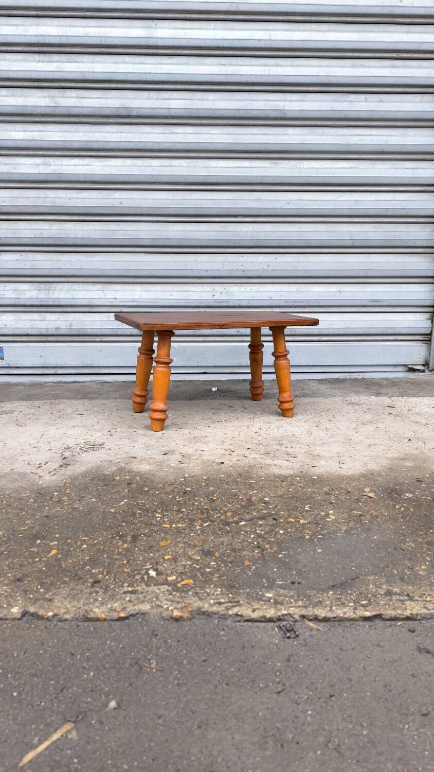Beech stool, step stool, 1960