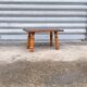 Beech stool, step stool, 1960