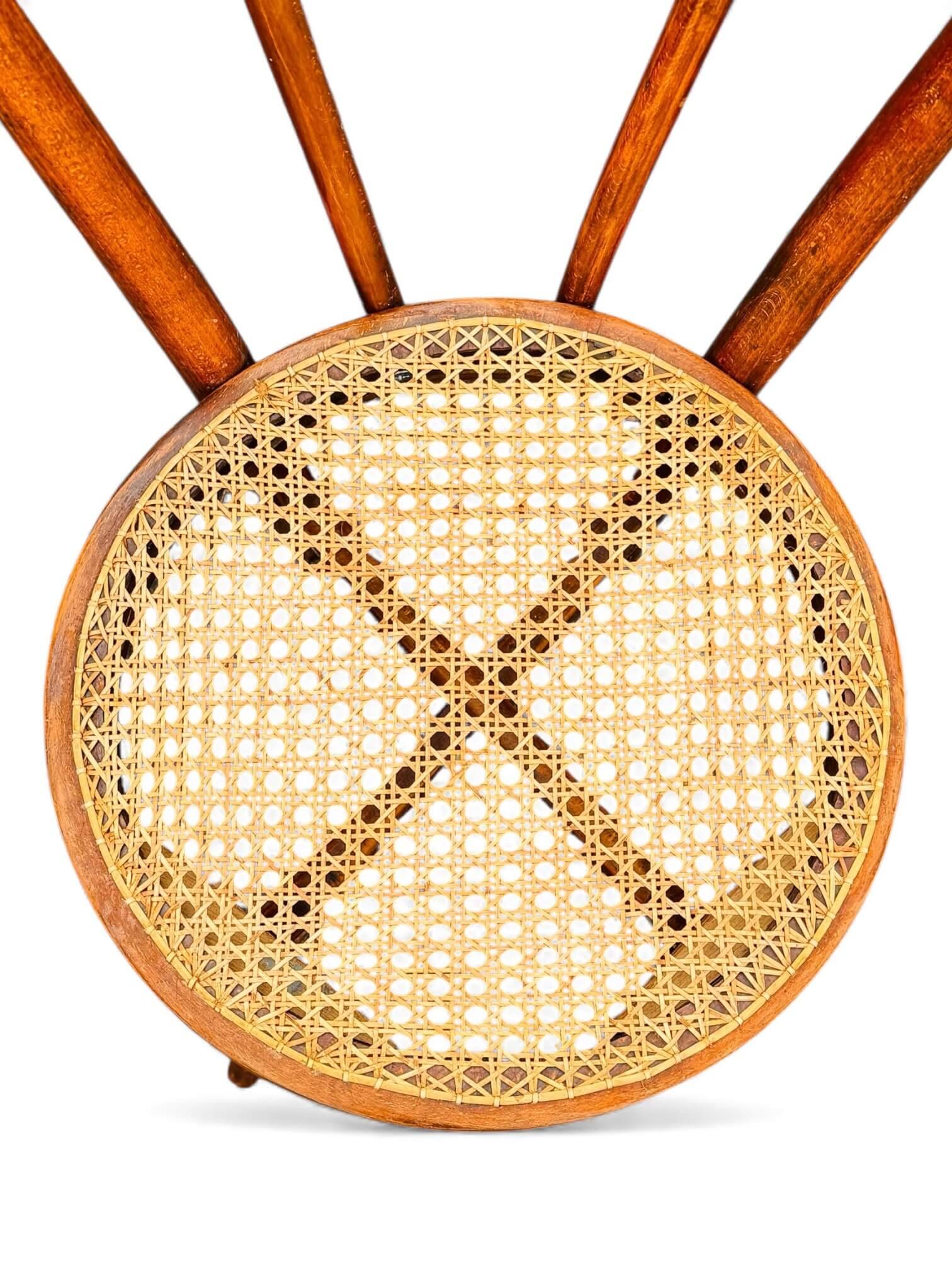 2 bentwood bistro chairs, circa 1900, by Cambier Frères