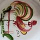 Small decorative wall plate, rooster decor