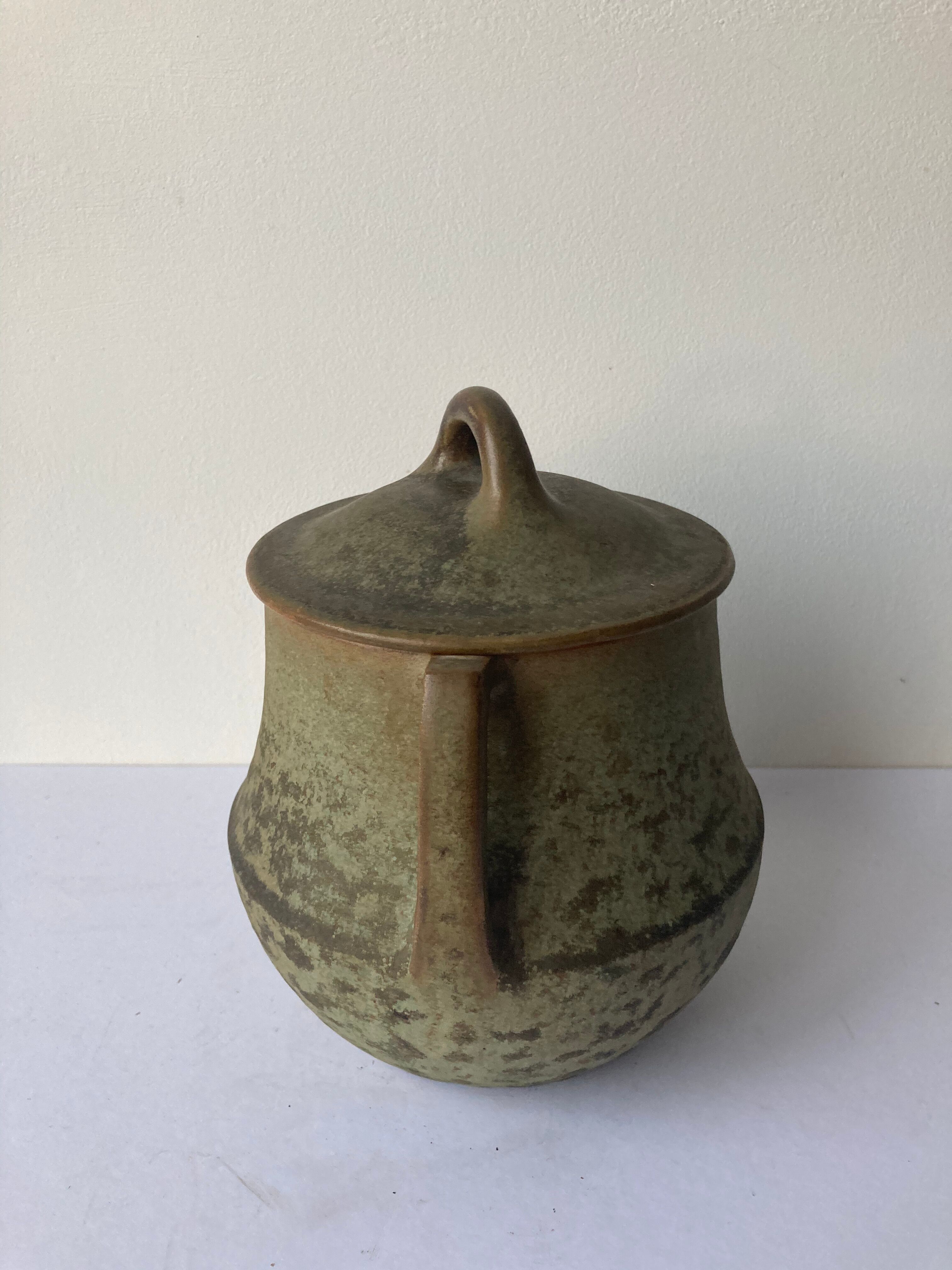 Former Marlotte ceramic vase by Emile Mousseux, art art 1
