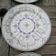 Set of 6 flat plates Copenhagen Royal Boch