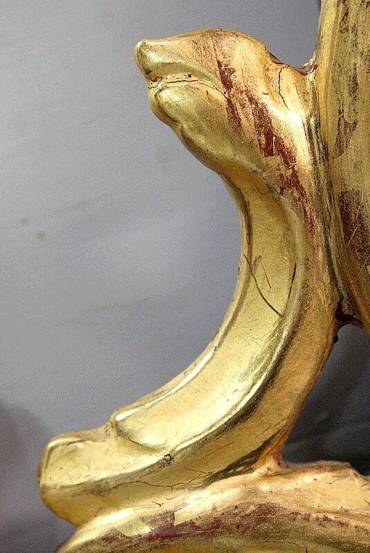 Miroir en bois doré, style Louis XV – début XXe