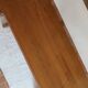 Solid wood dining table, sculpted brutalist base, 1960s.