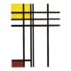 1970s Piet Mondrian Limited Edition Lithograph Numbered in Pencil.
