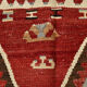 5x10 tribal handmade kilim rug, 156x310cm