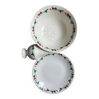 Gien - strawberry serving part