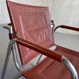 Pair of Tubauto armchairs Jacques Hitier/Tubauto France 1950