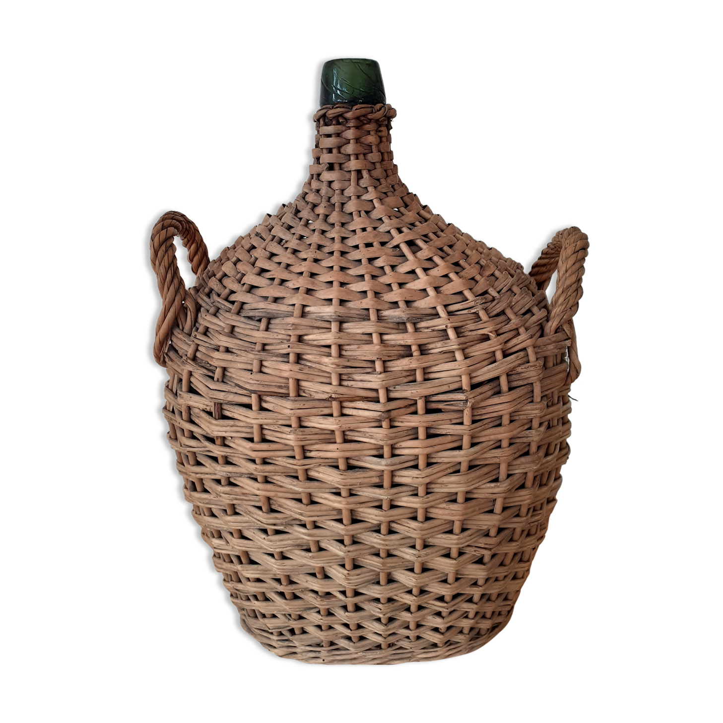 Lady Jeanne Jeanne surrounded by wicker