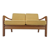 Midcentury 2 seater Teak Sofa by Juul Kristensen, Denmark, 1970s