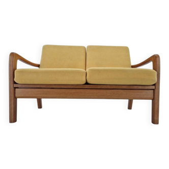 Midcentury 2 seater Teak Sofa by Juul Kristensen, Denmark, 1970s