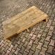 Natural wood coffee table