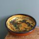 Terracotta bowl with marbled, jasper-like decoration