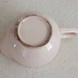 Longwy round platter and gravy boat
