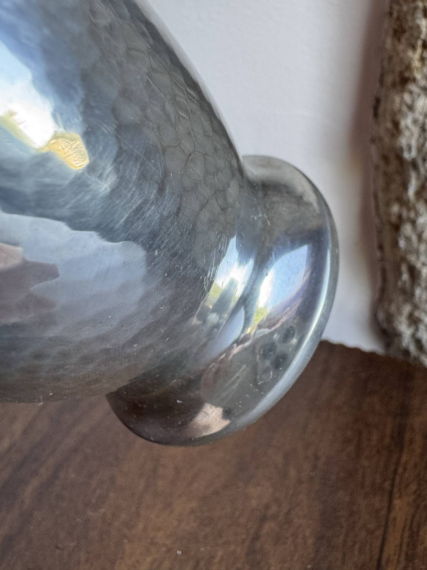 Vase Art déco signé de l’orfèvre P Plasait vers 1930