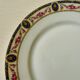 Set of 7 flat plates in Limoges porcelain