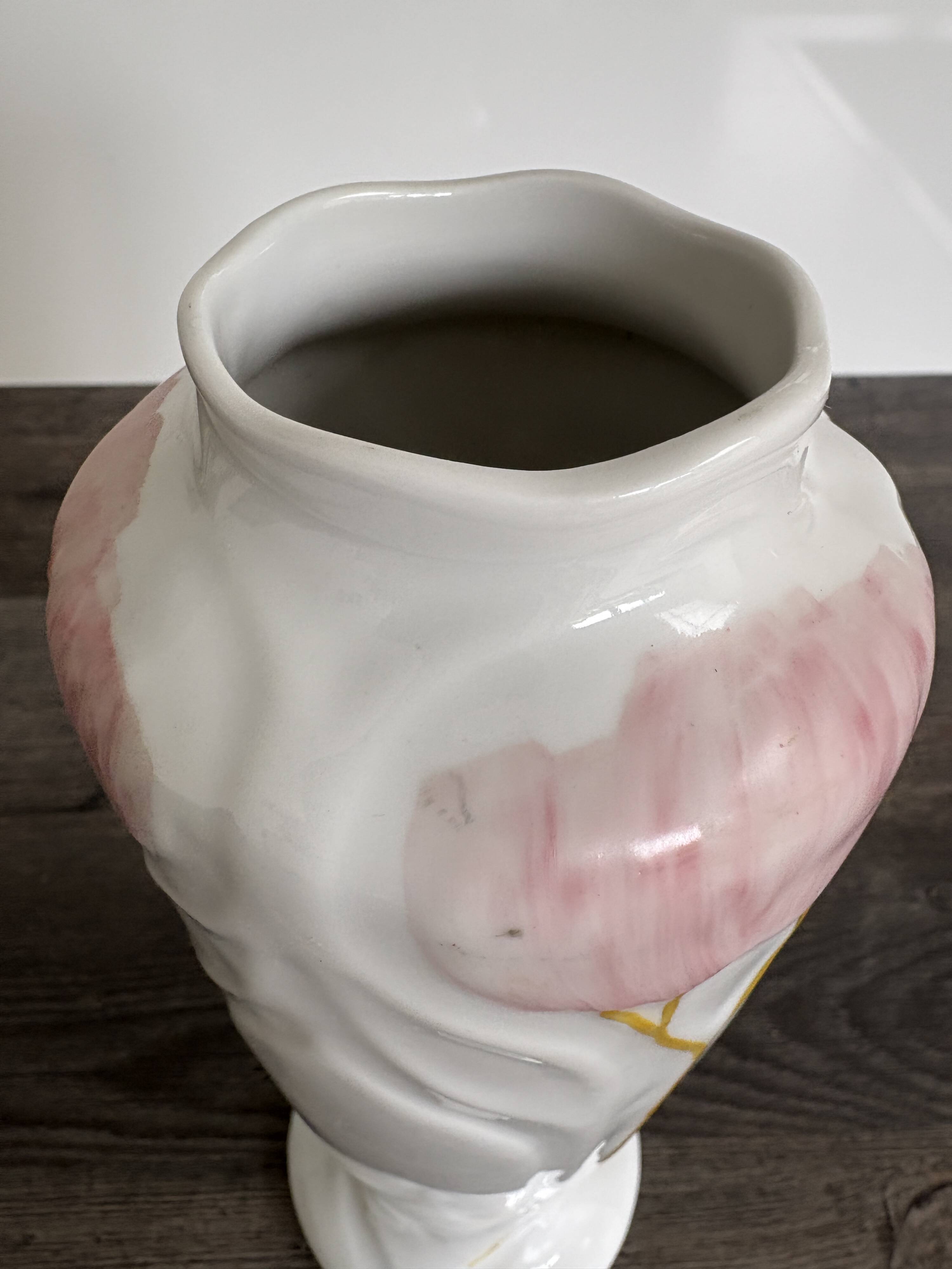 Antique Art Nouveau porcelain vase