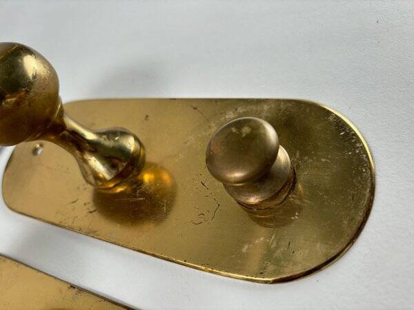 Super Brass Coat Hanger attributed to L. Caccia Dominioni for Azucena, 1962