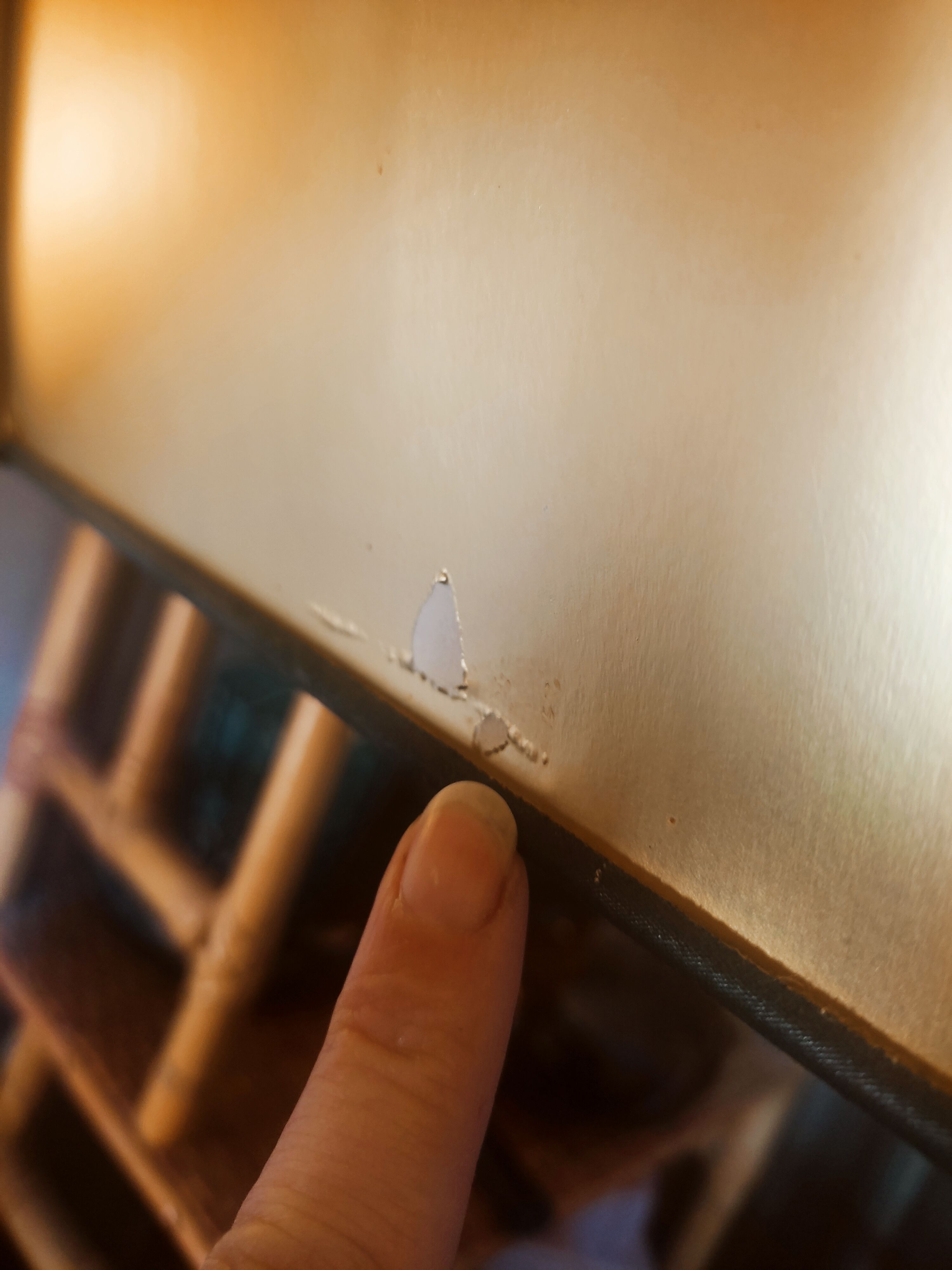 Asian-inspired black lamp