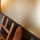 Asian-inspired black lamp