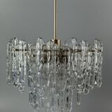 60s 70s ceiling lamp chandelier Kinkeldey Germany