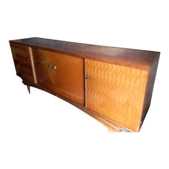 Sideboard in lacquered mahogany from the 50s