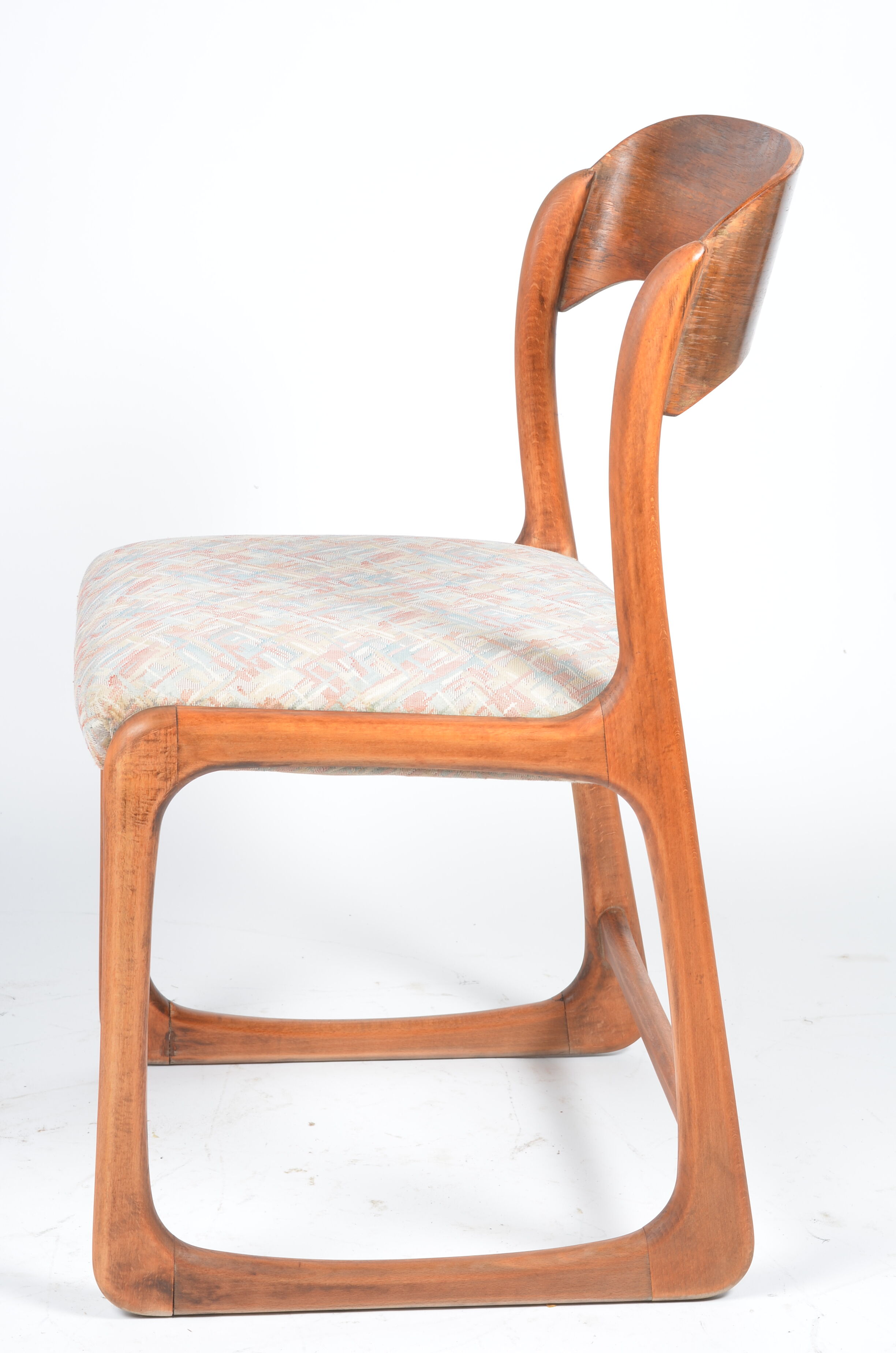 Chaise traîneau Baumann