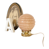 Pink art deco lamp