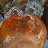 Murano glass vase, Venetian vase, hand blown glass vase