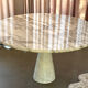 Angelo Mangiarotti white marble dining table model M1