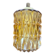 Wall lamp in rosewood, brass and glass, Denmark, 1960.