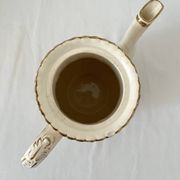 Louis XV style ironstone coffee pot from Sarreguemines