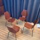 Un ensemble de quatre chaises par Herbert Hirche Jofy Stalmobler, Danemark, 1950