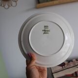 6 Argenteuil Boch La Louviere plates