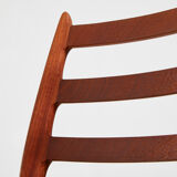 Model 78 dining chairs by Niels O. Møller for J.L. Møllers