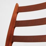 Model 78 dining chairs by Niels O. Møller for J.L. Møllers