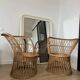 Fauteuil Paon en osier Tressé