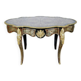 Table d’Apparat en Poirier Noirci, époque Napoléon III – Milieu XIXe
