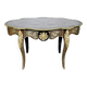 Ceremonial Table in Blackened Pear Wood, Napoleon III Period – Mid-19th Century