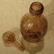 Biot purple blown glass carafe