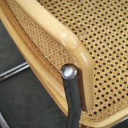 Pair of Italian Cesca Cantilever Chairs after Marcel Breuer, 1970s