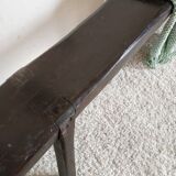 Old wooden farm bench