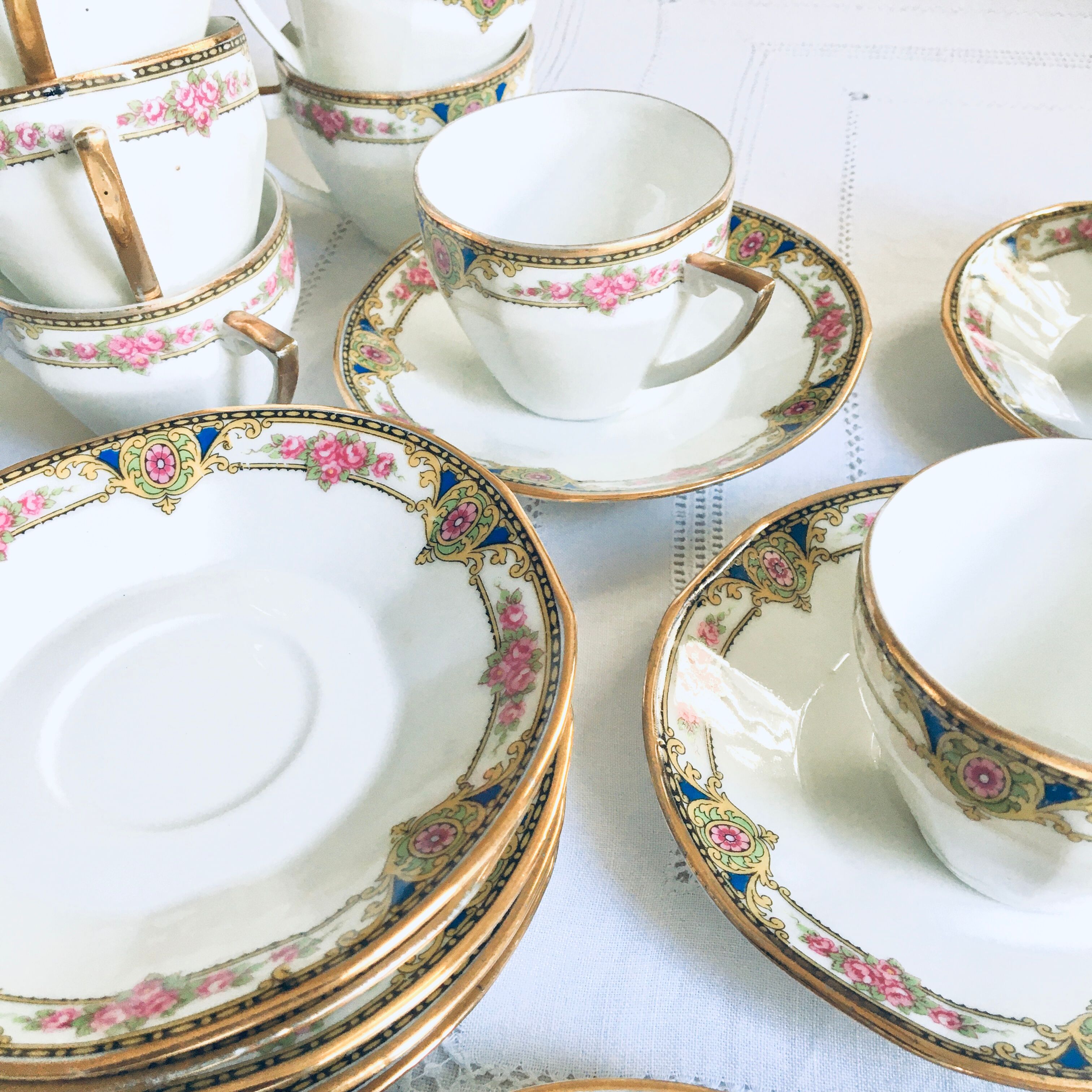 Porcelain coffee service