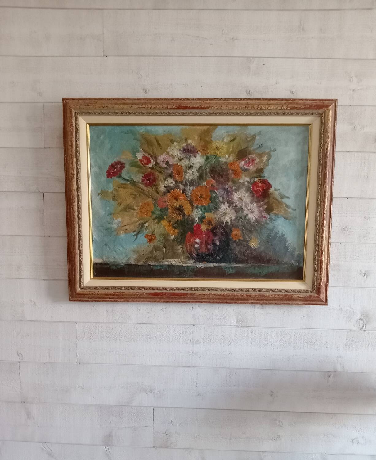 Oil painting, bouquet